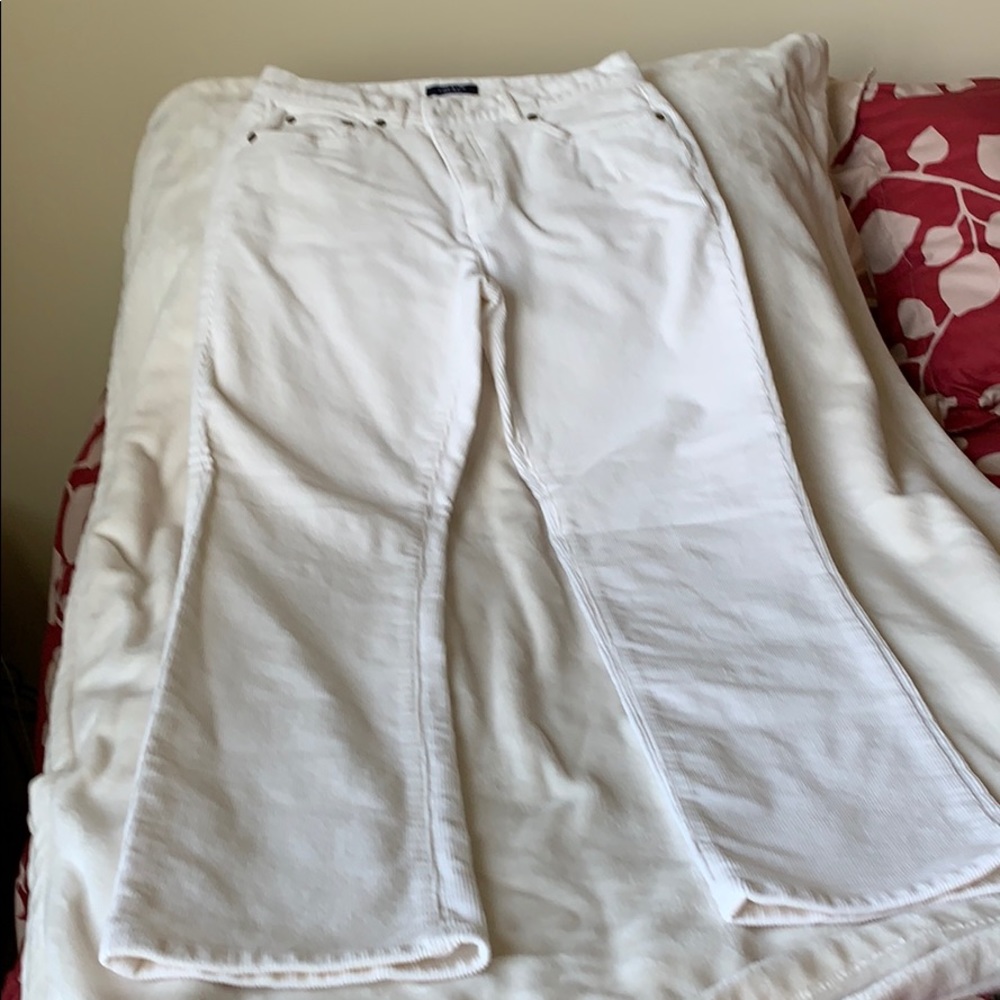 Chaps winter white corduroy jeans